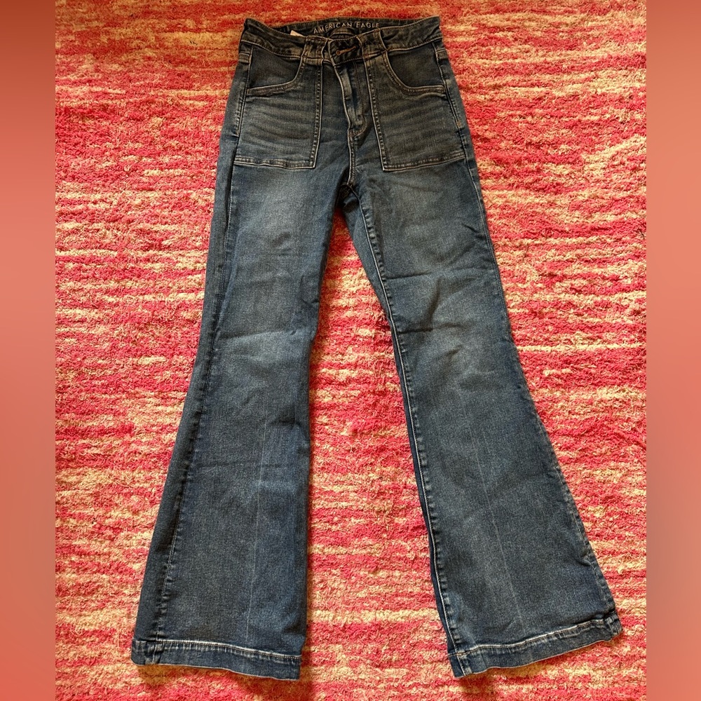 American Eagle Flare Jeans - super stretch